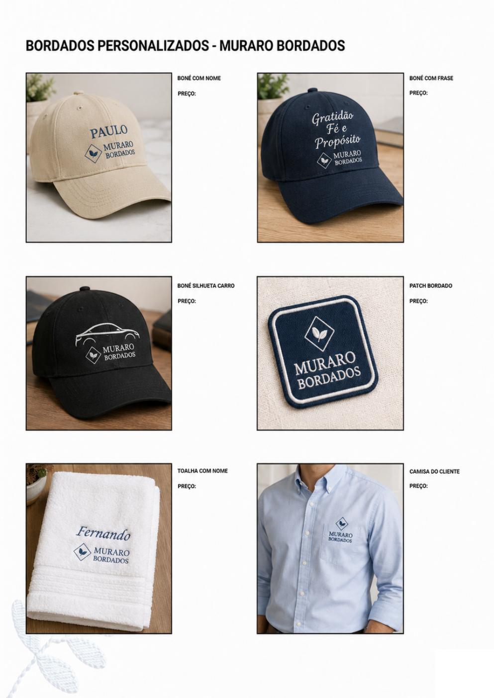 Bordados personalizados Muraro Bordados